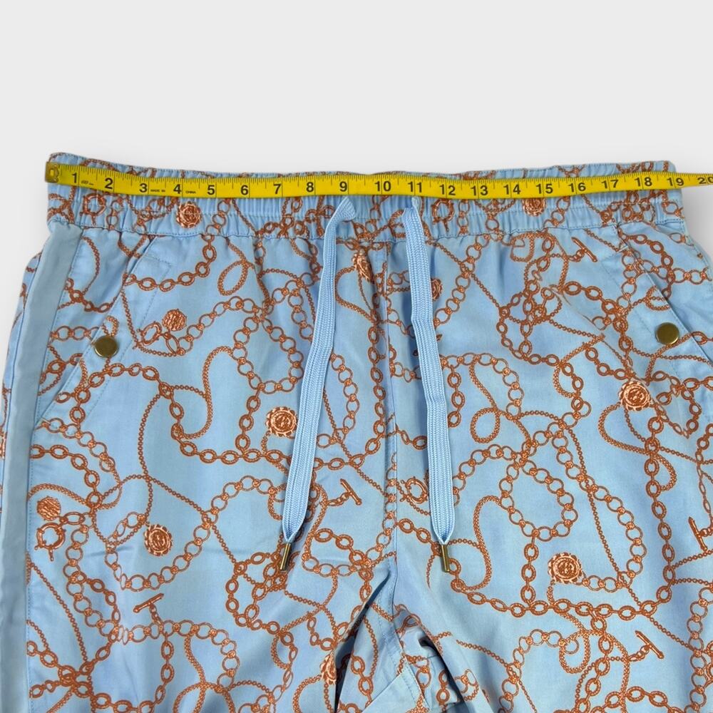 Maeve Kalle Chain Print Drawstring Track Pants Size XL - Picture 7 of 8